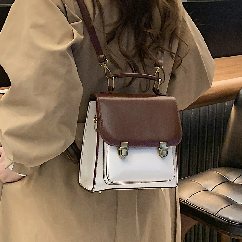 

с доставкой Multifunction PU Leather Backpacks 2020 Fashion Female Small Backpack Lady Back Pack For School Teenagers Girls